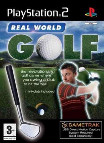 PS2 Gametrak Real World Golf
