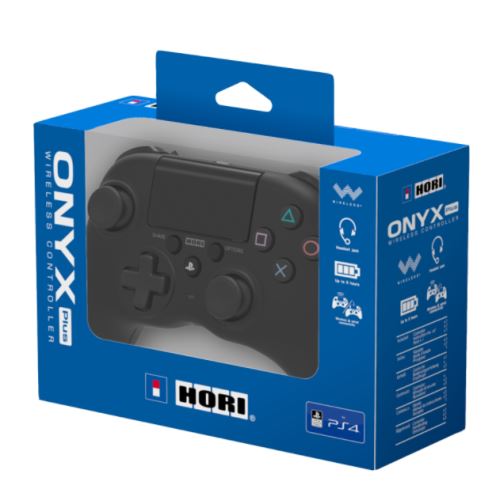 [PS4] Bezdrôtový Ovládač HORI ONYX Plus - čierny (Nový)