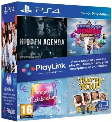 PS4 Playlink Hidden Agenda + Knowledge is Power + SingStar + Thats You (CZ) (nová)