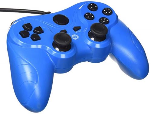[PS3] Drôtový Ovládač Gioteck VX-3 - modrý