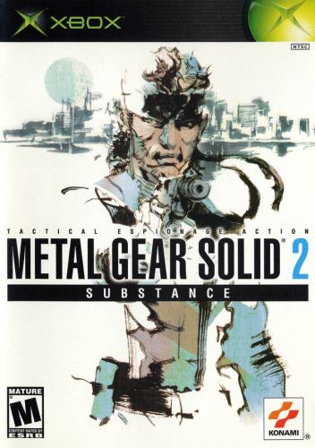 Xbox Metal Gear Solid 2 Substance
