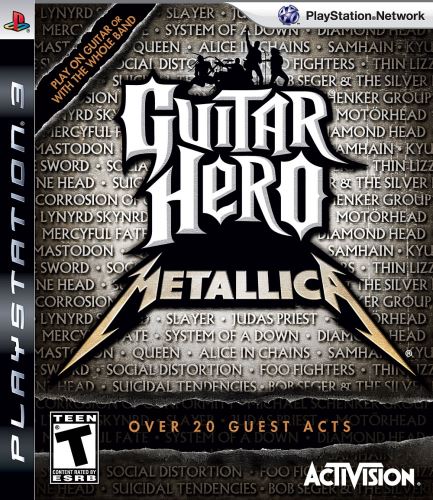 PS3 Guitar Hero Metallica (iba hra)