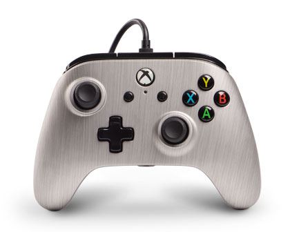 [Xbox One] Drôtový Ovládač - power - strieborný
