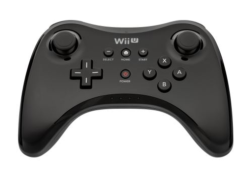 [Nintendo Wii U] Pre Controller Čierny Originálne