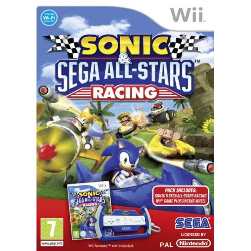 Nintendo Wii Sonic And Sega All-Stars Racing