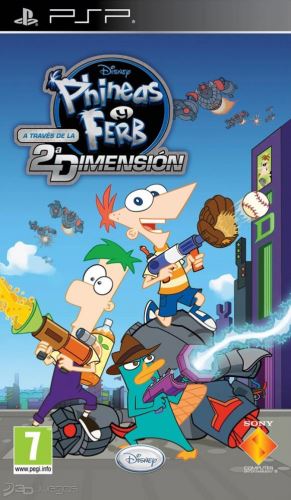 PSP Phineas And Ferb: Across The 2nd Dimension