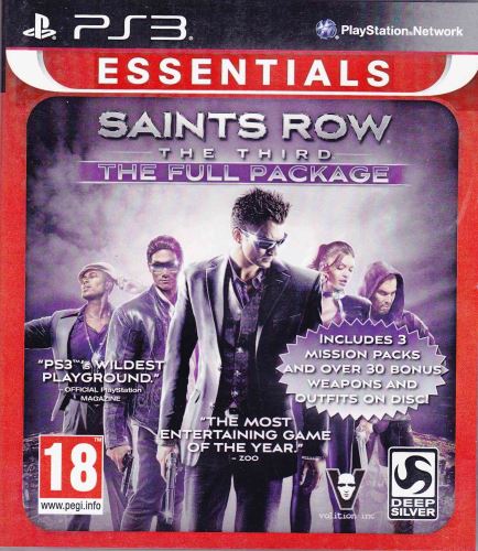 PS3 Saints Row The Third - The Full Package (nová)