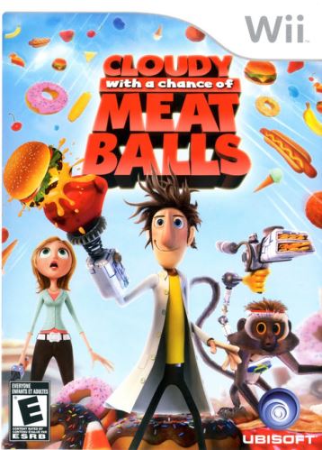 Nintendo Wii Oblačno, miestami fašírky, Cloudy With A Chance Of Meatballs