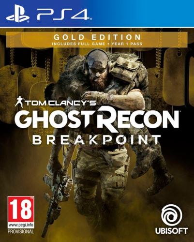 PS4 Tom Clancy'Ghost Recon Breakpoint Gold (CZ)