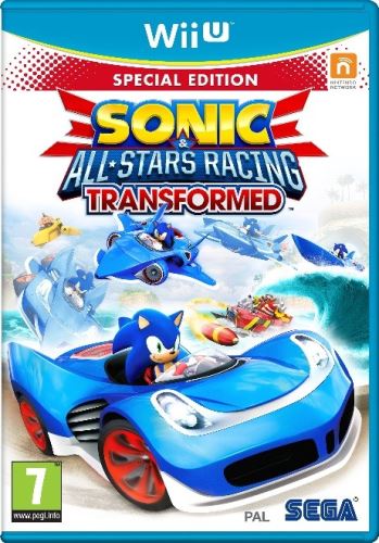 Nintendo Wii U Sonic And All Stars Racing Transformed Special Edition
