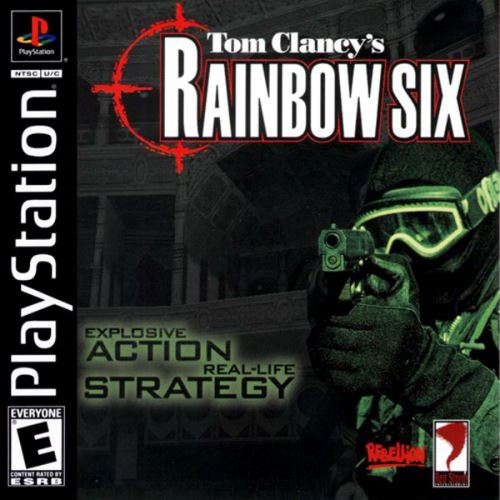 PSX PS1 Tom Clancy's Rainbow Six