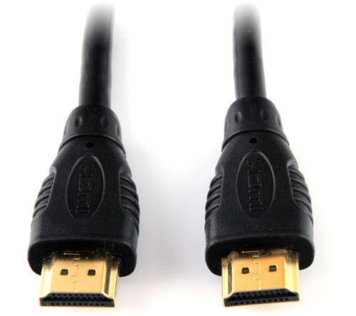 HDMI kábel Hama 1,8m pozlátený, odolný + ethernet