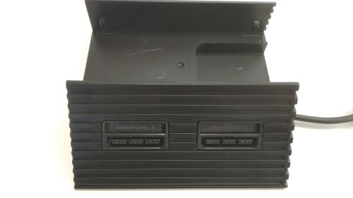 [PS2] Fat HUB stojan na 4 pamäťové karty a ovládače - čierny (estetická vada)